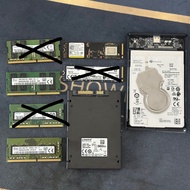 出售 運作正常 SSD ddr4 16GB Samsung Sk hynix Kingston 3200mhz 2666mhz 100% work. ram SO-DIMM laptop notebo