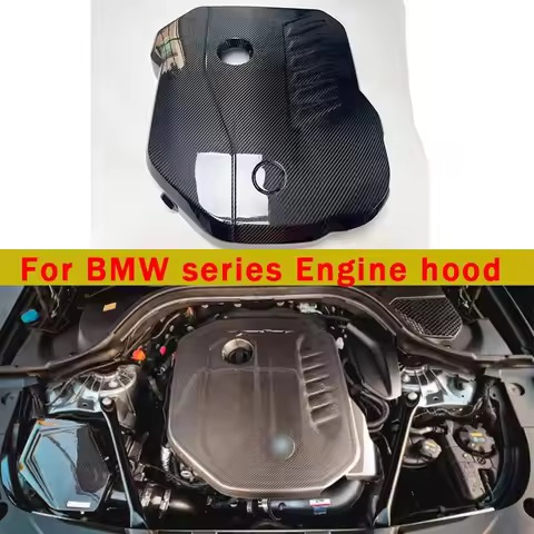 For BMW 3 4 5 6 serie G20 G22 G30 G11 G12 G32 M540 Carbon fiber engine hood B58 3.0T 6-cylinder engi