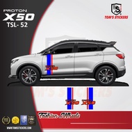 PROTON X50 CAR BODY STICKERS SET TSL-52