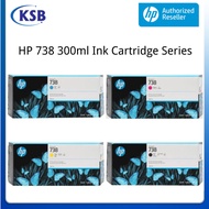 HP 738/738B 300-ml Ink Cartridge Series ( 498P6A | 676M6A | 676M7A | 676M8A )