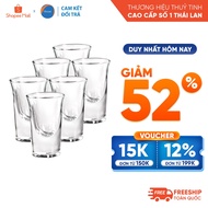 [Return Commitment If Broken] Set of 6 Ocean Hammer Shot 30ml glass cups - Genuine