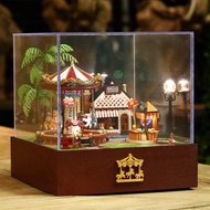 Sunshine Garden Carousel | Happiness Garden Carousel | Castle Rotating Carriage >> DIY Miniature Rot