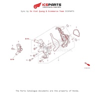 Coolant Pump (E-9-A) HONDA Sh Mode (July/205+) Parts Catalogue