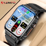 Military Smart Watch for Men with Bluetooth Call Heart Rate 100+ Sports Mode Activity Tracker Outdoor Smartwatch for IOS Android