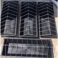 Long trough for chickens and ducks, anti-scratch with many compartments, automatic feeder for chicke