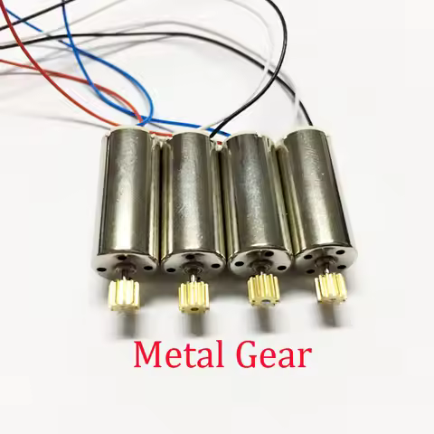 4pcs Motor Engine with Metal Gear Set For Hubsan H507A X4 Star Pro RC Quadcopter Spare Parts Accesso