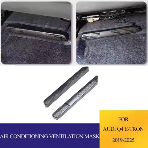 Seat Under Floor Air Conditioning AC Vent Outlet Grille Dust Protection Cover for AUDI Q4 E-TRON 201