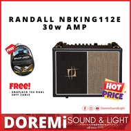 RANDALL NBKING112 Nuno Bettencourt Signature 30W 1x12" Tube Guitar Combo Amplifier (FREE Snap Jack 2
