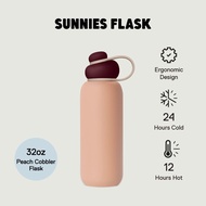 Sunnies Flask 32oz Ready-made Flask (Insulated Water Tumbler for Hot and Cold)