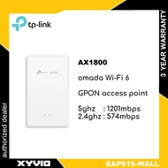TP-LINK EAP615GP-WALL Omada AX1800 Wi-Fi 6 Wall Plate GPON Access Point