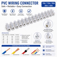 PVC Wiring Connector / PVC Connector 10A / 15A / 20A / 30A / 60A