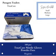 TruzCare Nitrile Gloves Powder-Free