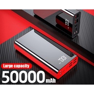 (SG READY STOCK) 50000 mAh Power Bank Fast Charging Compact design LED Smart Display Flashlights