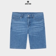 Quần Short Jean Nam Aristino Regular Fit AJH004AS0