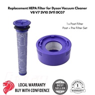 Replacement HEPA Post Filter for Dyson Vacuum Cleaner V8 V7 SV10 SV11 DC07, Compatible for Part numb