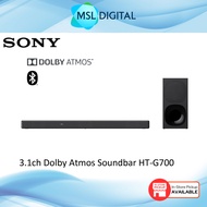 Sony HT-G700 Soundbar with Wireless Subwoofer 3.1ch Dolby Atmos®/ DTS:X POWER OUTPUT 400W