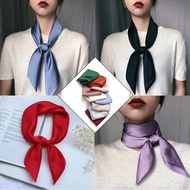Square silk scarf for women 70 70x70cm turban bandana, beautiful, high-quality head covering to make
