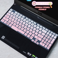 Laptop Model for ASUS 15.6 Inch FX506LH FX506LI FX506LU TUF Soft and Comfortable TPU Silicone Keyboard Cover with Dustproof High Quality Keyboard Protection Film [ZK].