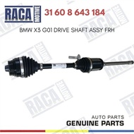 BMW X3 G01 X4 G02 DRIVE SHAFT ASSY FRONT RIGHT 31 60 8 643 184 31608643184