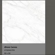 Roman Granit Grande GT809437 dDover Carrara 80x80