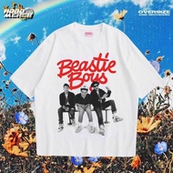 【COD】Bestie Boys Oversized T-Shirt - Bestie Boys Music T-Shirt - S, White