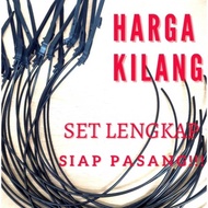 10 SET Lengkap Dripper FERTIGASI (dripper + mirocube 1mm SIAP PASANG)     COMPLETE SET DRIPPER PLUS 