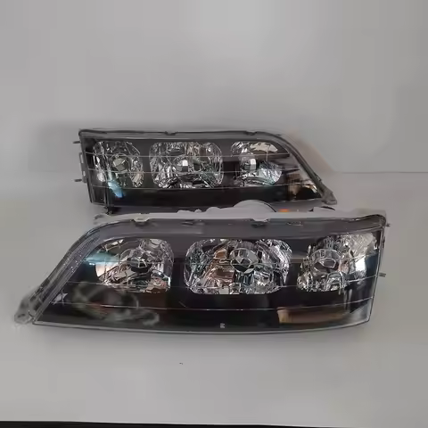 A Pair Headlight Crystsal Lens total For Toyota Mark II GX100 JZX100 1996 1997 1998 1999 2000