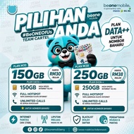 KAD SIM PRABAYAR BEONE MOBILE PREPAID TERBAHARU 5G/4G LIPUTAN MAXIS