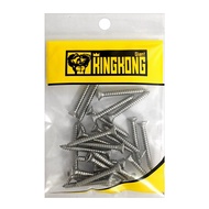 สกรูสแตนเลสเกลียวปล่อยหัวเรียบ ไจแอ้นท์ คิงคอง SSF-7114