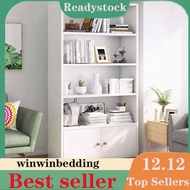 🔥Ready Stock🔥Book Cabinet Rak Buku Storage Shelf Rack Shelves  multilayer Bookshelf kitchen storage cabinet with door