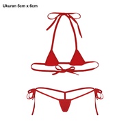 Set G String Thong Dan Bra Super Mini Seksi 5 cm SG022
