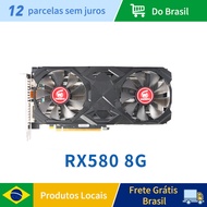 ♥Veineda Graphics cards RX580 8GB 256Bit 2048SP GDDR5 Graphics Cards For RX 580 Series Cards RX5 b3