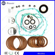 01J O1J Auto Transmission Clutch Overhaul Kit Friction Plate Oil Seal For Audi A4 A6 B7 C5 CVT Gearb