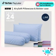 [SINGLE ITEM ONLY] KUN AirySoft Plain Color Pillowcase/Bolster case/Bedsheet Queen King