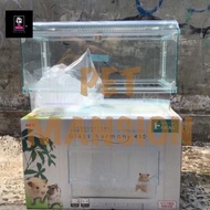 PROMO! GEX harmony 450 kandang hamster acrylic glass ( kaca akrilik )