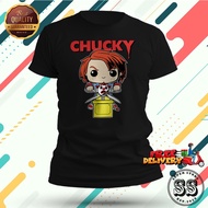 ADULT CHUCKY TSHIRT HIGH QUALITY COTTON UNISEX
