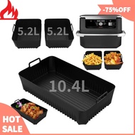 Acuan Silikon untuk Loyang Air Fryer Ninja Af500, Pelapik Bakul Air Fryer, Loyang Pembakar Ketuhar B