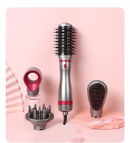 online New 4 in 1 One Step Hair Blower Brush Hot Air Dryer Brush Airwrap Hair Curler Straightener Co