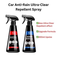 Car Rain Repellent Ultra Clear Anti-Rain Coating Spray Anti Fogging Coating Window Side Mirror Rain 