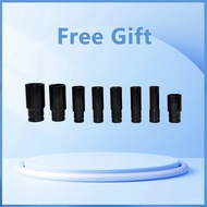 14-17-18-19-21-22-27-30 mm 1/2" inch Impact Wrench Hex Socket Power Tools Adapter 8-piece socket set
