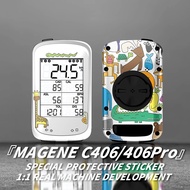 For MAGENE C406 406Pro Bike GPS Touch Screen Accessories Waterproof color-changing coating decorativ