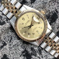 Tudor Prince OysterDate Romans watch ORI