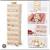 COLOR AND NUMBER WOODEN DRAWING SET WITH BEAUTIFUL DICE