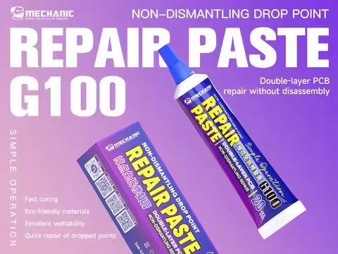Mechanic G100 Repair Paste Fast Curing Drop Point No Dismantling Repair Paste for Mobile Phone Doubl