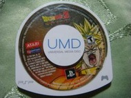 PSP UMD遊戲光碟 七龍珠 真武道會 美版 裸卡