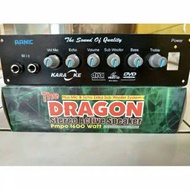 Kit Dragon Power Amplifier Speaker Aktif mic echo subwoofer