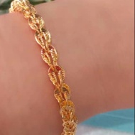 Gold plated 24k bracelet