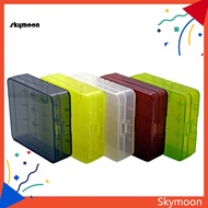 Skym* 4-Cell Battery Case Cover Holder Storage Box with Hook for 18650 Batteries