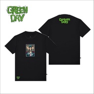 Green T-Shirt American Idiot & Drawing JoeDAY