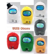 Cute stuffed Among Us keychain